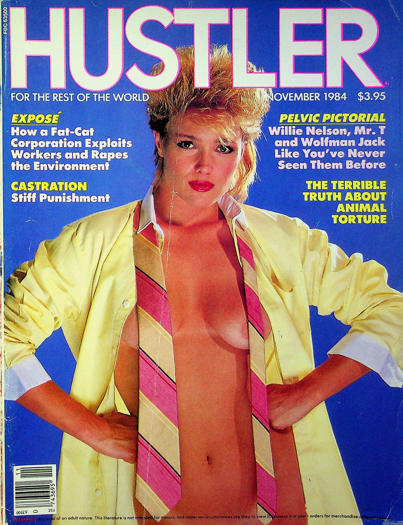 Hustler Magazine Ft. Helene & Pamela November 1984 032823RP