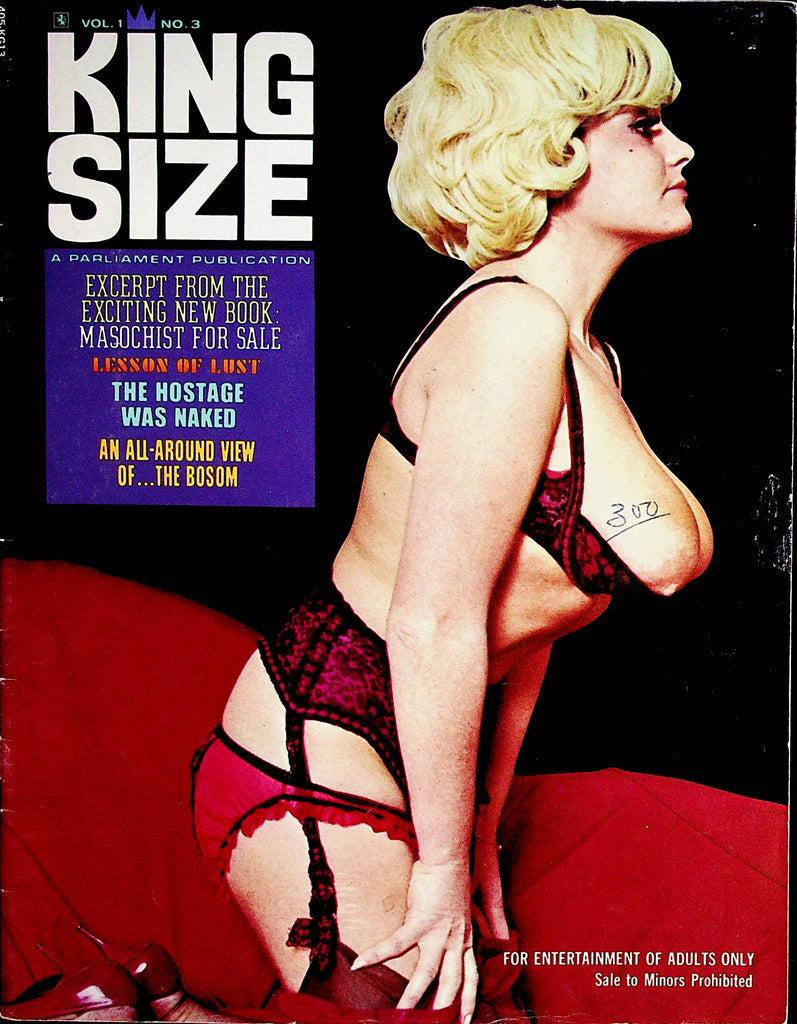 King Size Busty Magazine  Joan Brinkman / Paula Page  vol.1 #3 1970  Parliament Publication  070122lm-p2