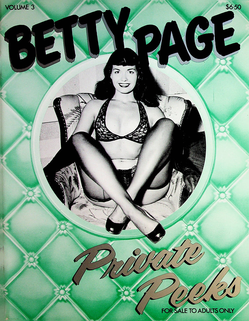 Betty Page Private Peeks Magazine  vol.3 1979      070222lm-p