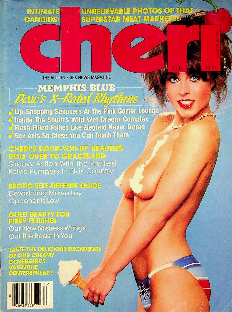 Cheri Magazine Memphis Blue Valentine's Day Issue February 1983 092222RP
