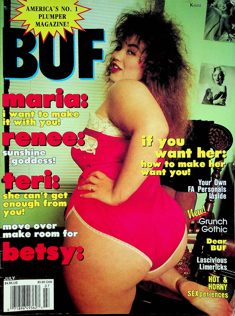 Buf Magazine Maria Renee & Teri July 1994 051622RP