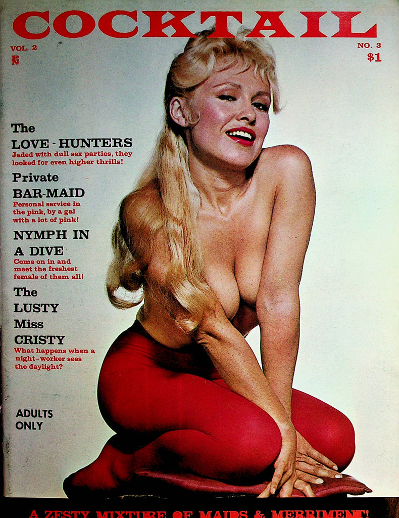 Cocktail Busty Magazine   The Lusty Miss Cristy  vol.2 #3  1961   Parliament Publication   062822lm-p
