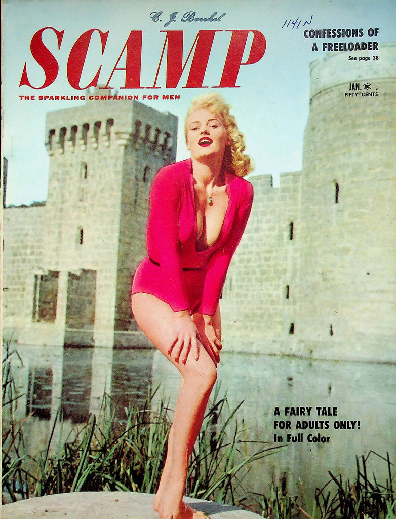 Scamp Magazine Confessions Of a Freeloader January 1961 061322RP