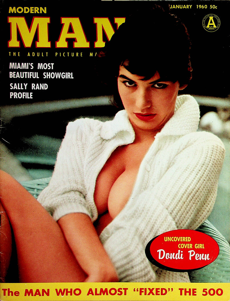 Modern Man Magazine  Cover Girl Dondi Penn  January 1960    050422lm-p