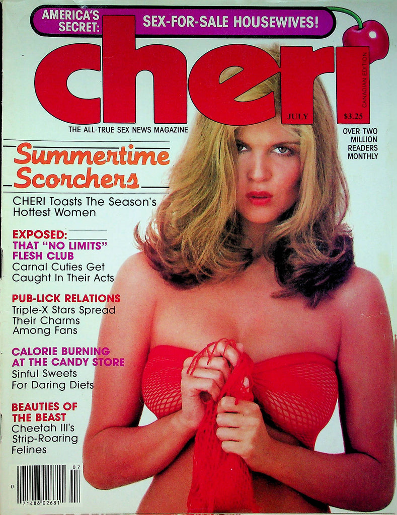 Cheri Magazine Wild Blue Wanda July 1982 092322RP
