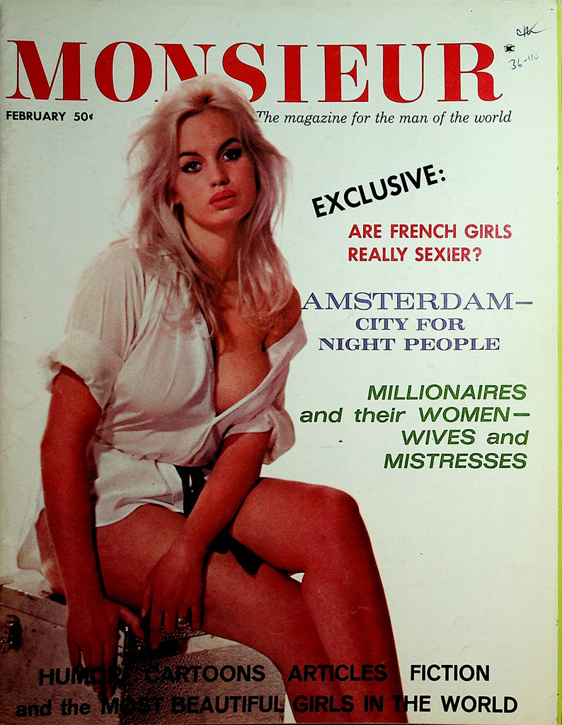 Monsieur Magazine  Busty Barbara Valentin  February 1964    120721lm-dm