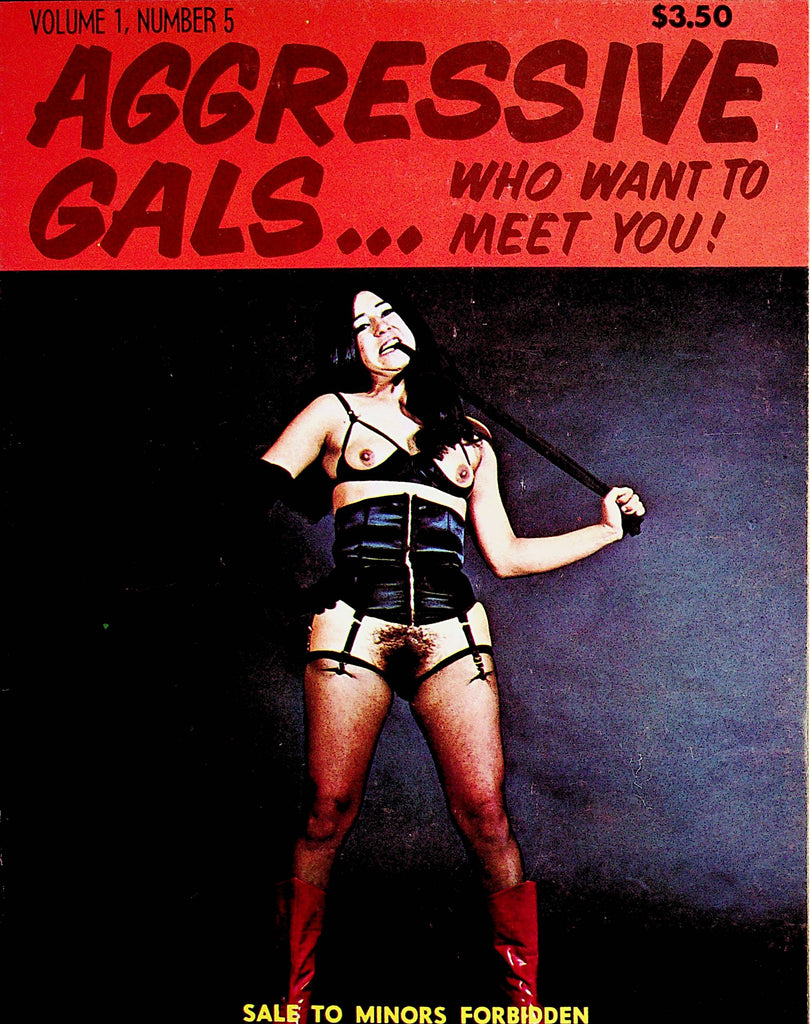 Aggressive Gals... Who Want To Meet You! Fetish Contact Magazine  vol.1 #5 1971   071422lm-p2