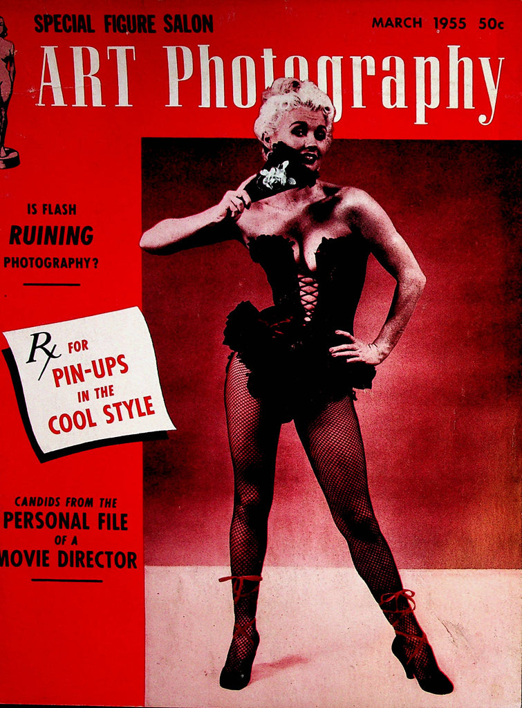 Art Photography Special Figure Salon Magazine   Marilyn Monroe March 1955     070222lm-p