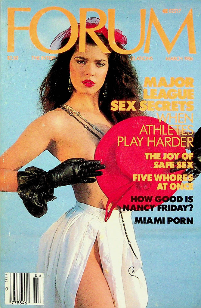 Forum Magazine Nancy Friday & Mondels For Dinner March 1986 083122RP