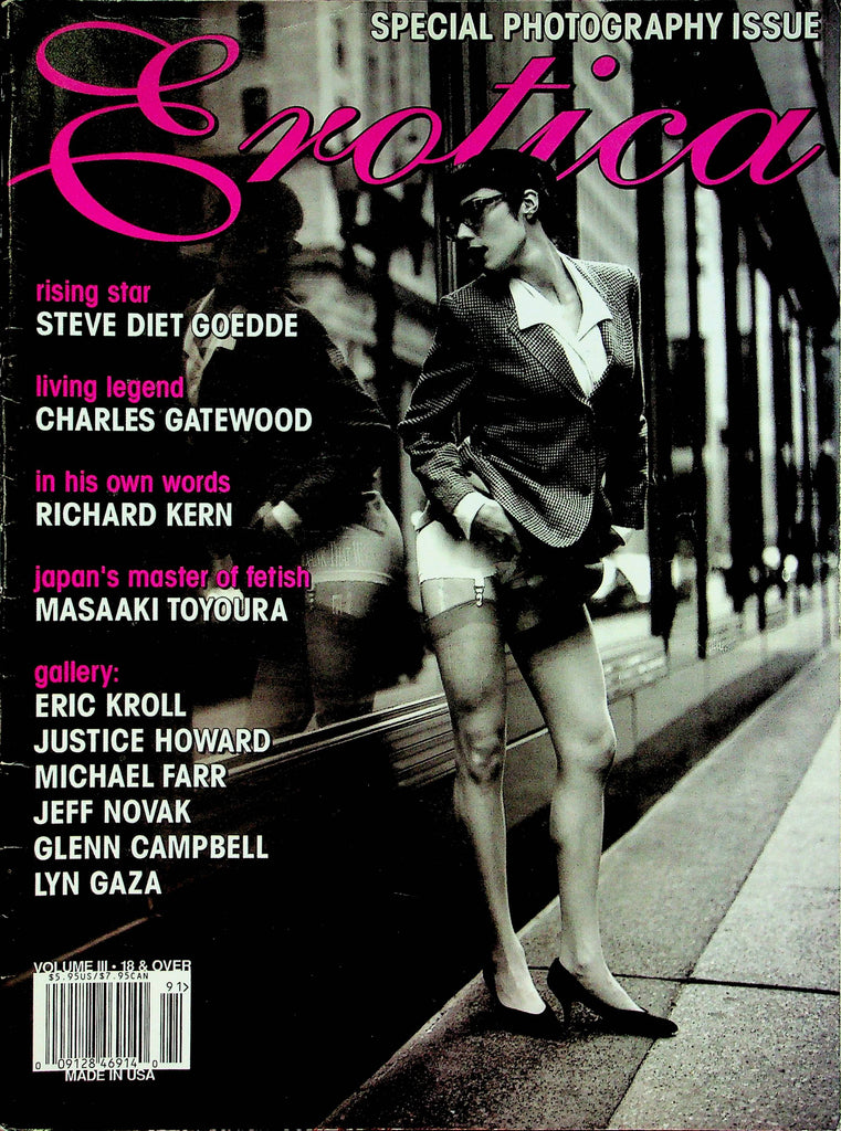 Erotica Magazine Special Photography Issue Steve Diet Goedde & Charles Gatewood Spring 1999 Vol.3 081522RP