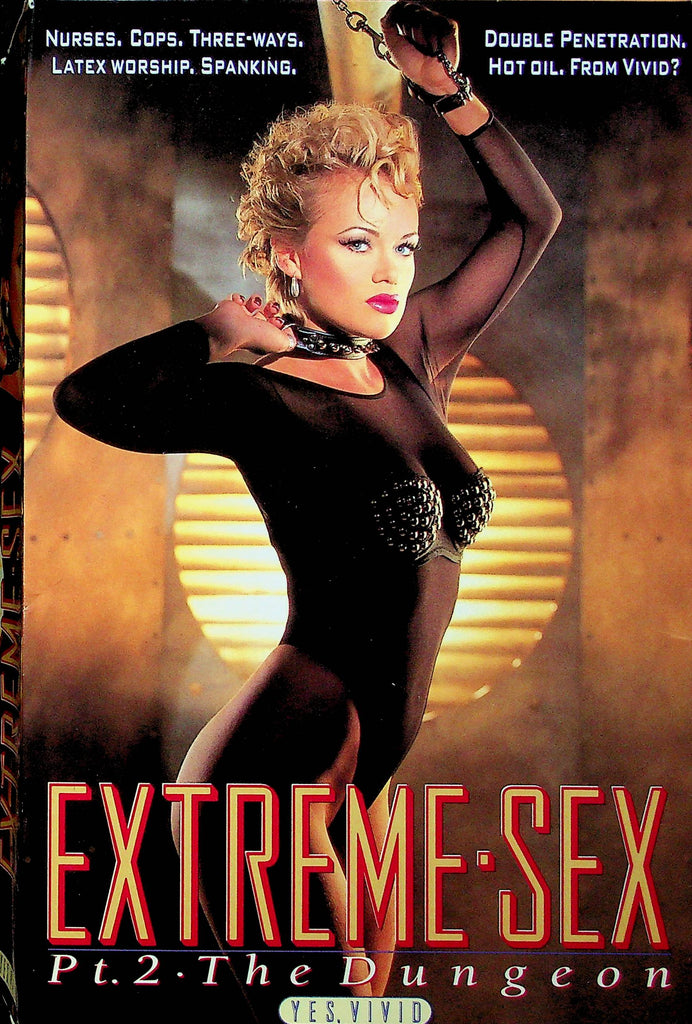 Adult VHS Movie Extreme Sex Part 2 The Dungeon Ft. Norma Jeane & Debi Diamond 1990s By Vivid Pictures 031423RPVHS4