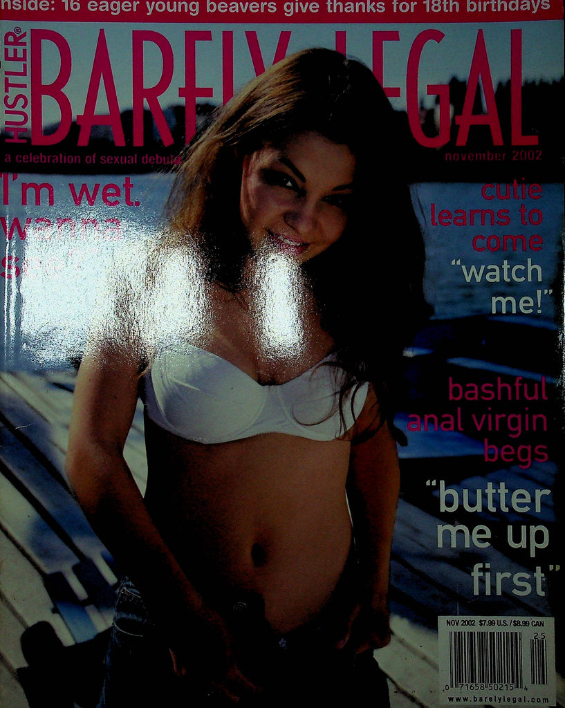Hustler's Barely Legal Magazine Annabelle & Maddie & Pamela November 2002 121022RP