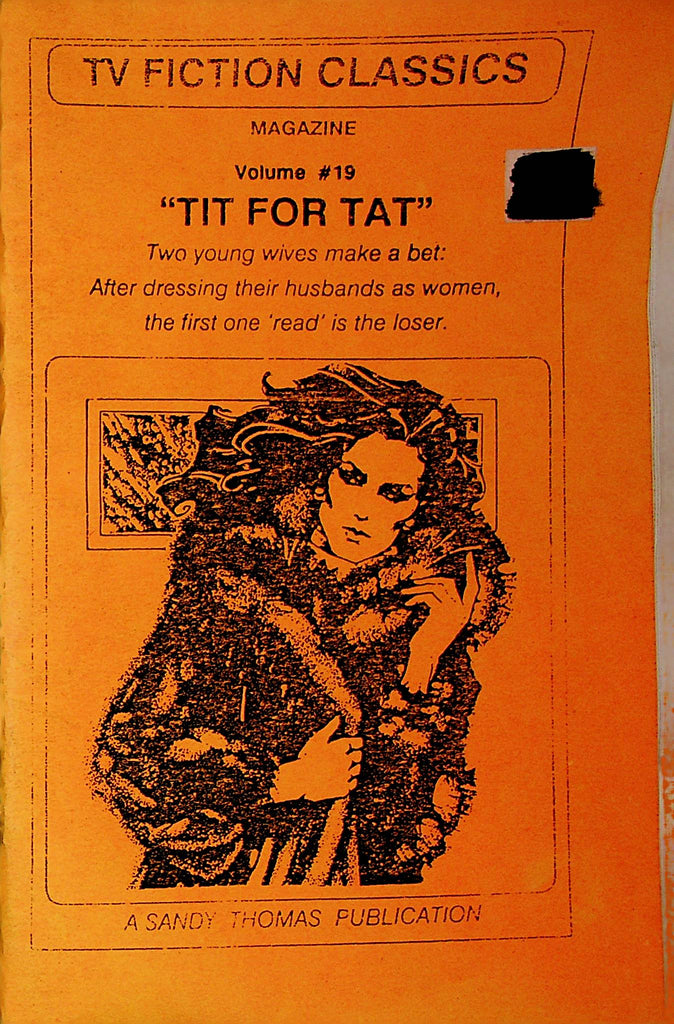 "Tit For Tat" Transvestite Illustrated  vol.19 1990 by Sandy Thomas    062621lm-DM