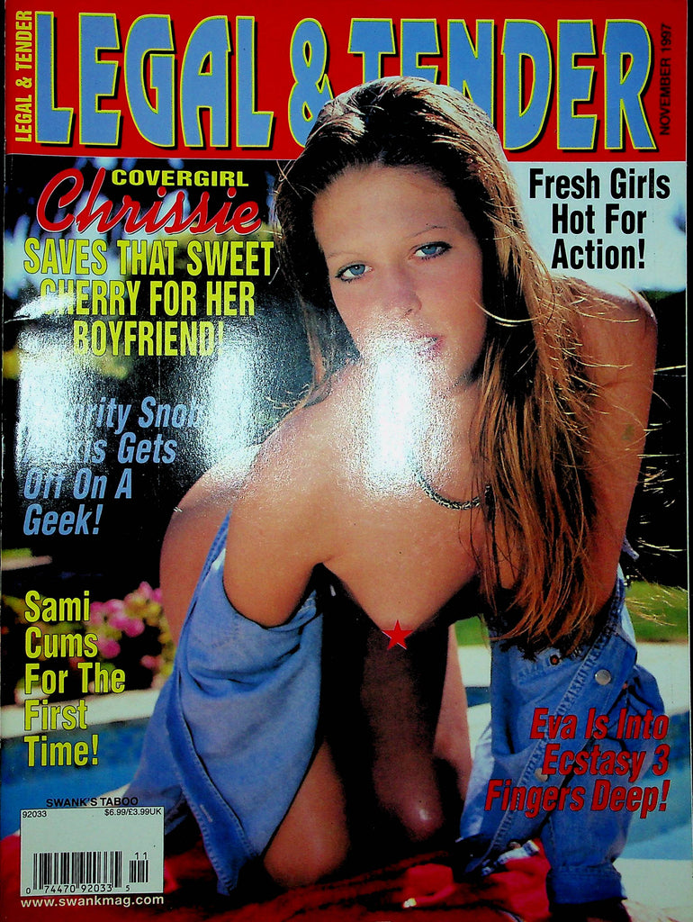 Legal & Tender Magazine Alexis & Sami November 1997 121222RP
