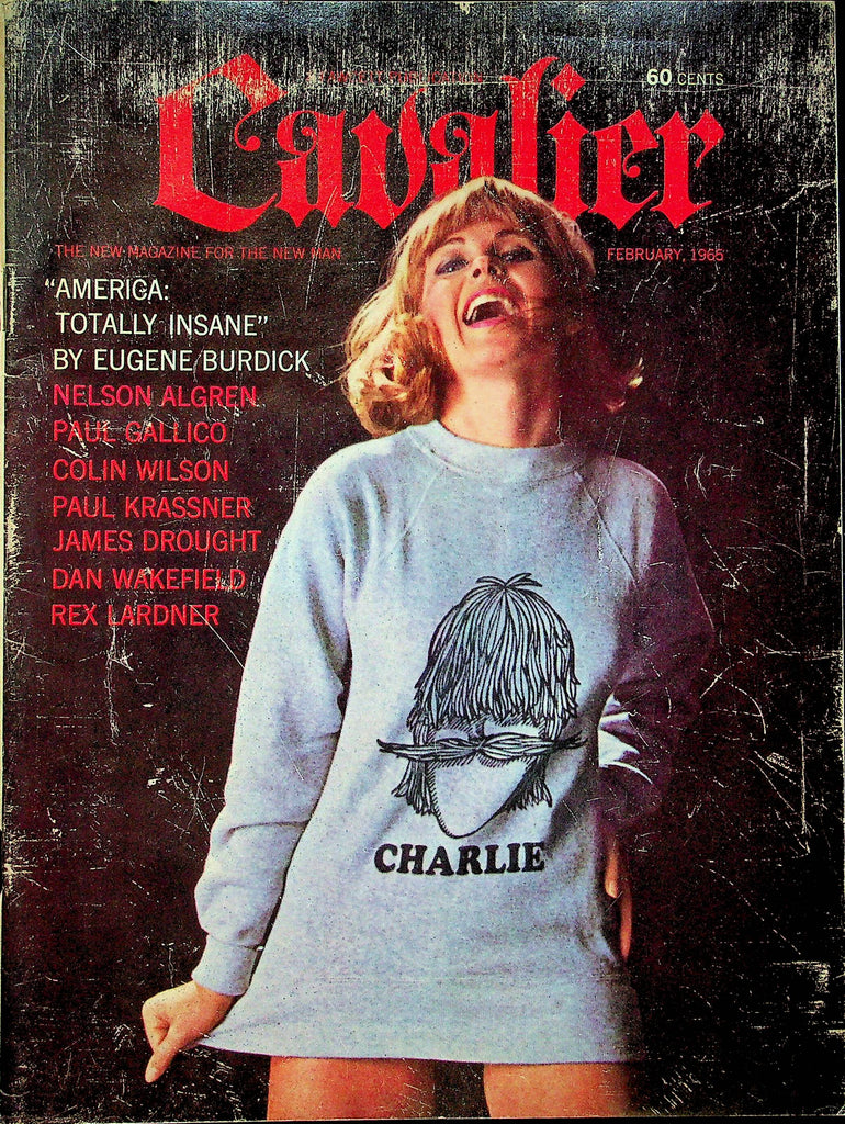 Cavalier Magazine Nelson Algren Paul Gallico February 1965 061522RP