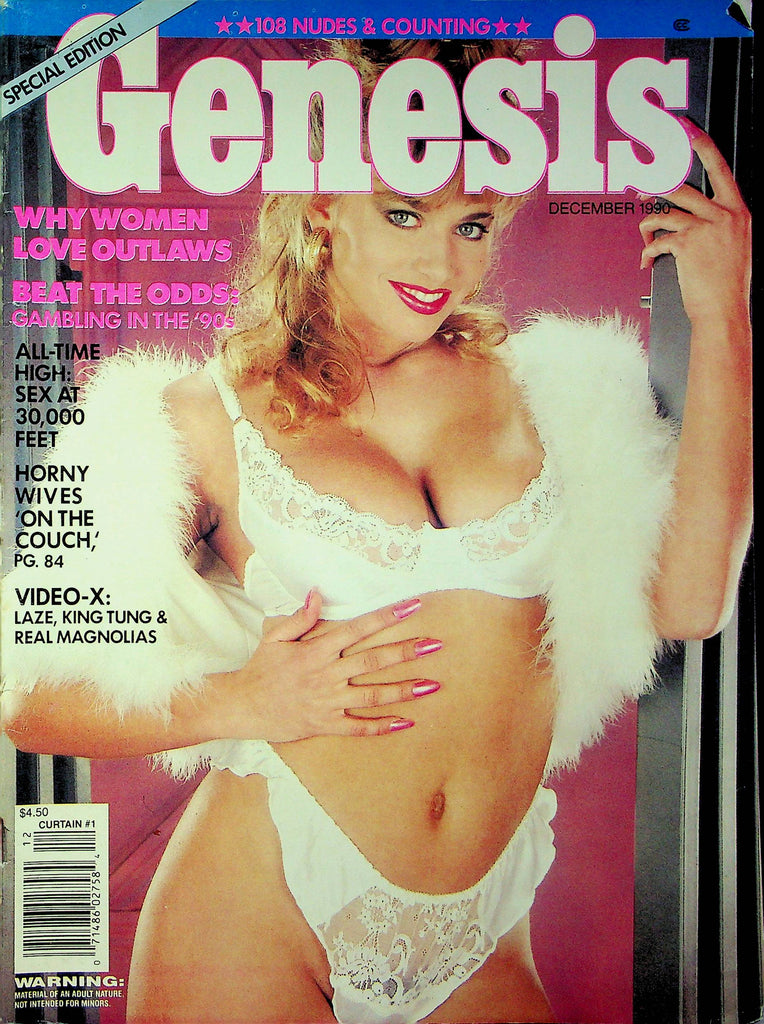 Genesis Adult Magazine Ft. Trish Harriet & Jessica December 1990 032723RP5