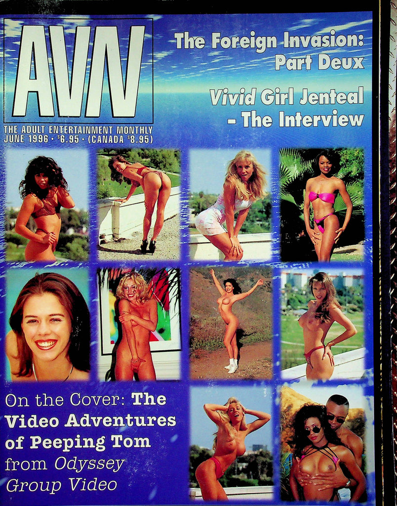 AVN Magazine Video Adventures Of Peeping Tom June 1996 012623RP
