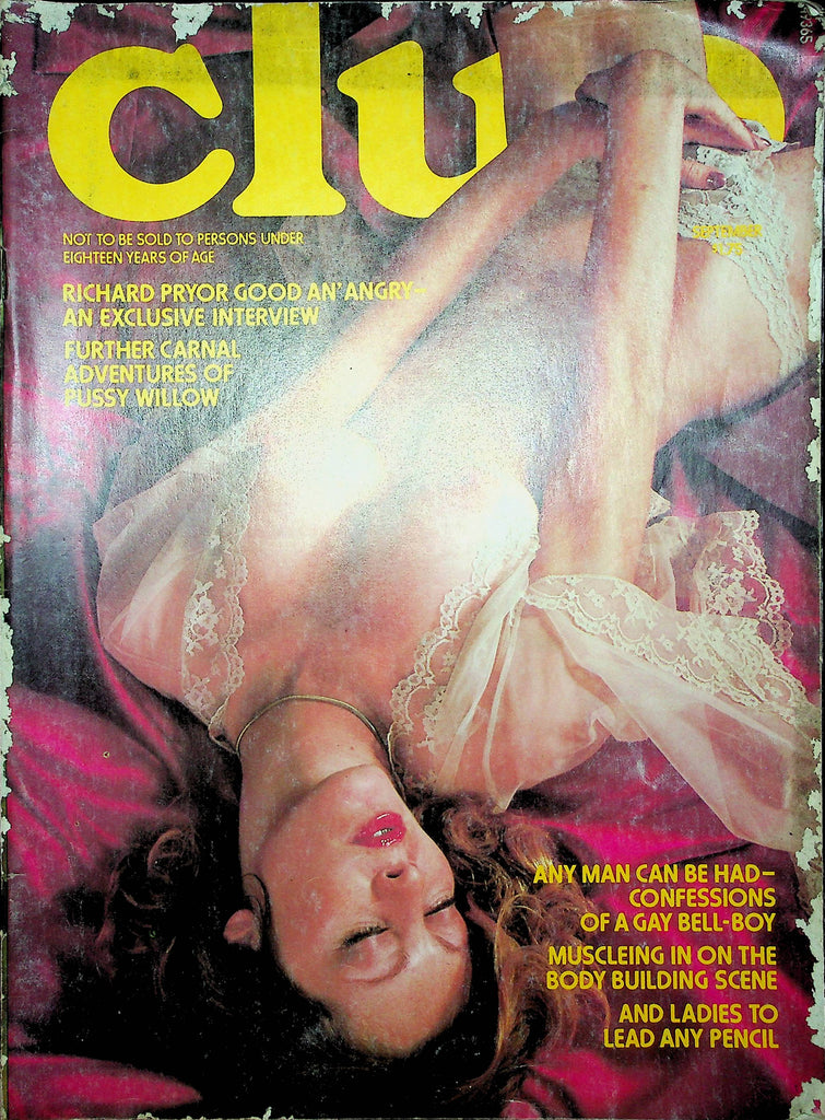 Club Magazine Richard Pryor & Tamara September 1976 120922RP