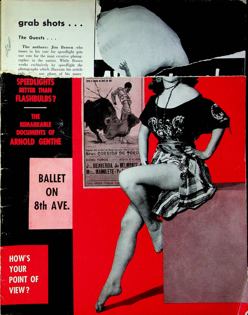 Art Photography Magazine Ballet On 8th Ave 1956 good reading copy  022423RP