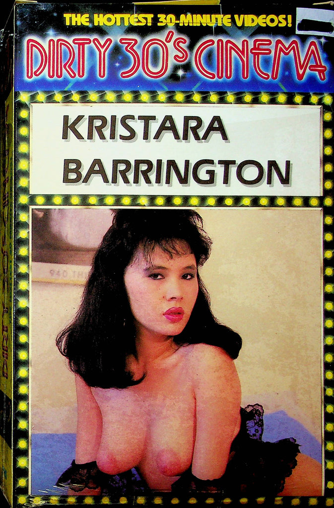 Adult VHS Movie Dirty 30's Cinema Presents Kristara Barrington  By Paradise Visuals Vol.XVI 030623RPVHS2