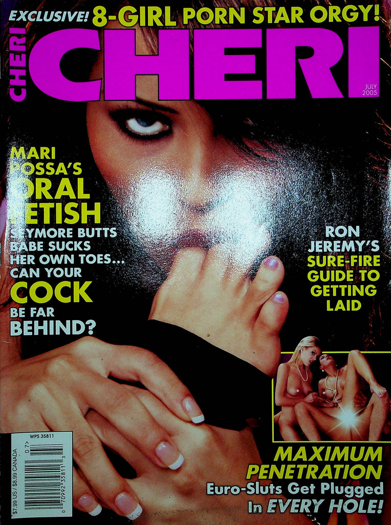 Cheri Magazine Mari Possa & Ron Jeremy July 2005 112822RP2