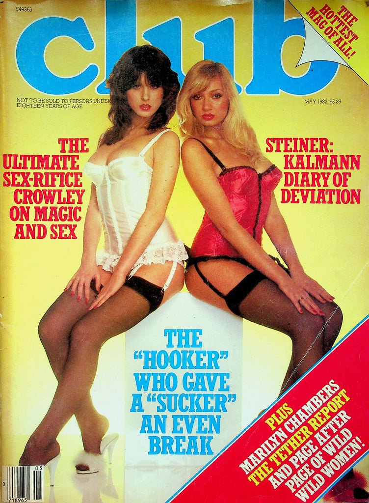 Club Magazine Steiner Kalmann Diary Of Deviation May 1982 083022RP