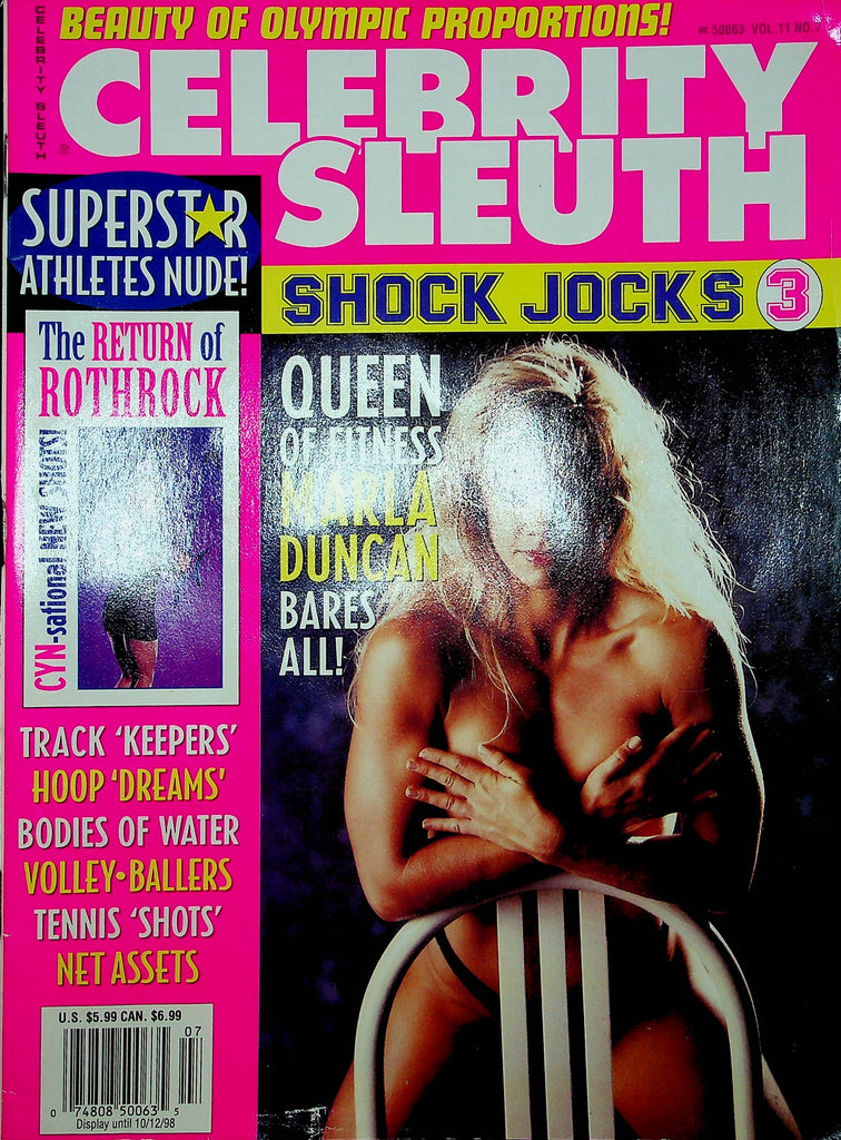 Celebrity Sleuth Magazine Marla Duncan & Return Of Rothrock Vol.11 No.7 011623RP
