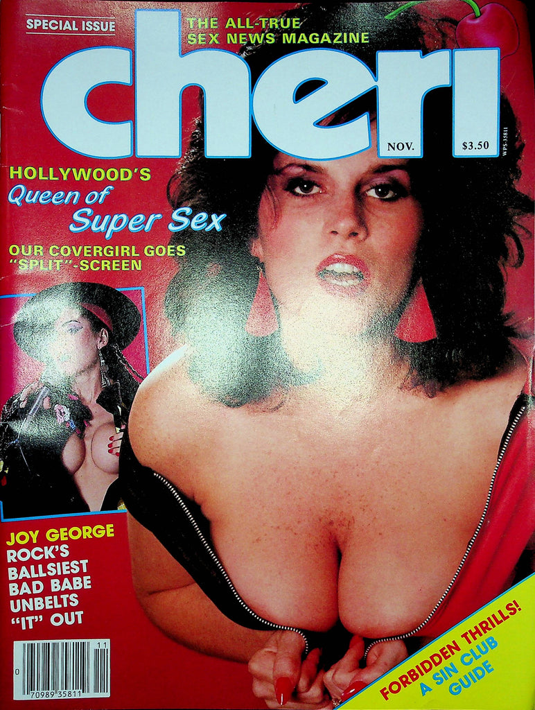 Cheri Magazine Joy George & Miss Nude Canada November 1984 092822RP