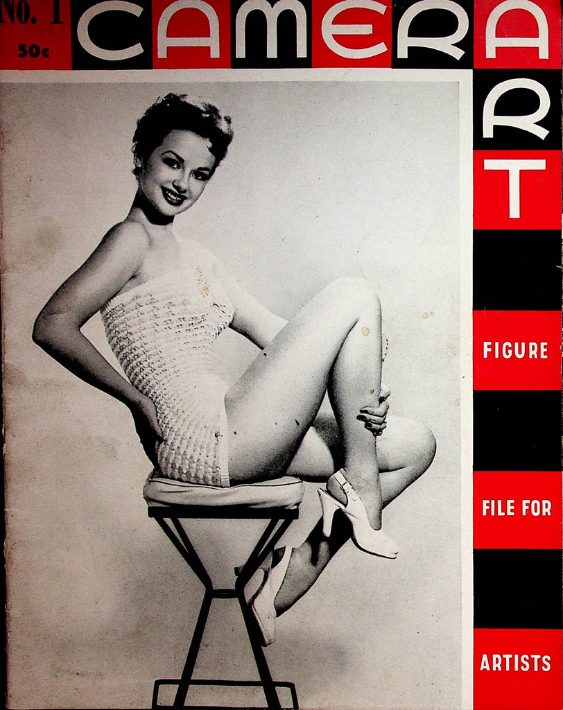 Camera Art Magazine   Figure File for Adults  #1  1950's      071822lm-p2
