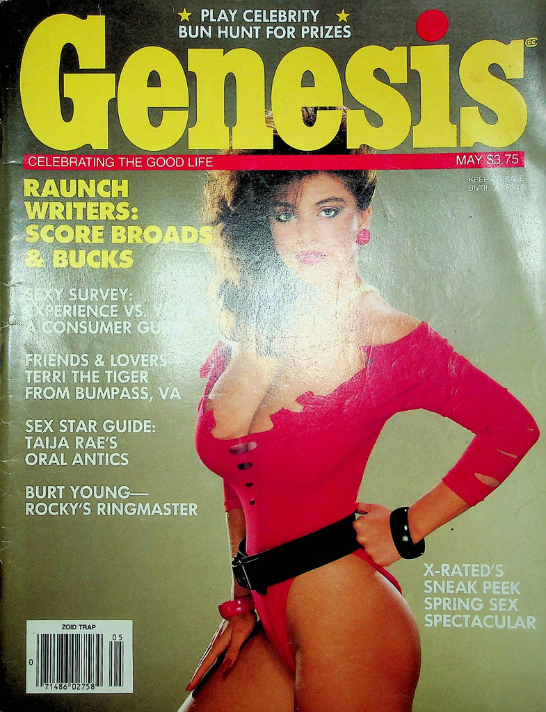Genesis Magazine Taija Rae & Terri The Tiger May 1986 010623RP