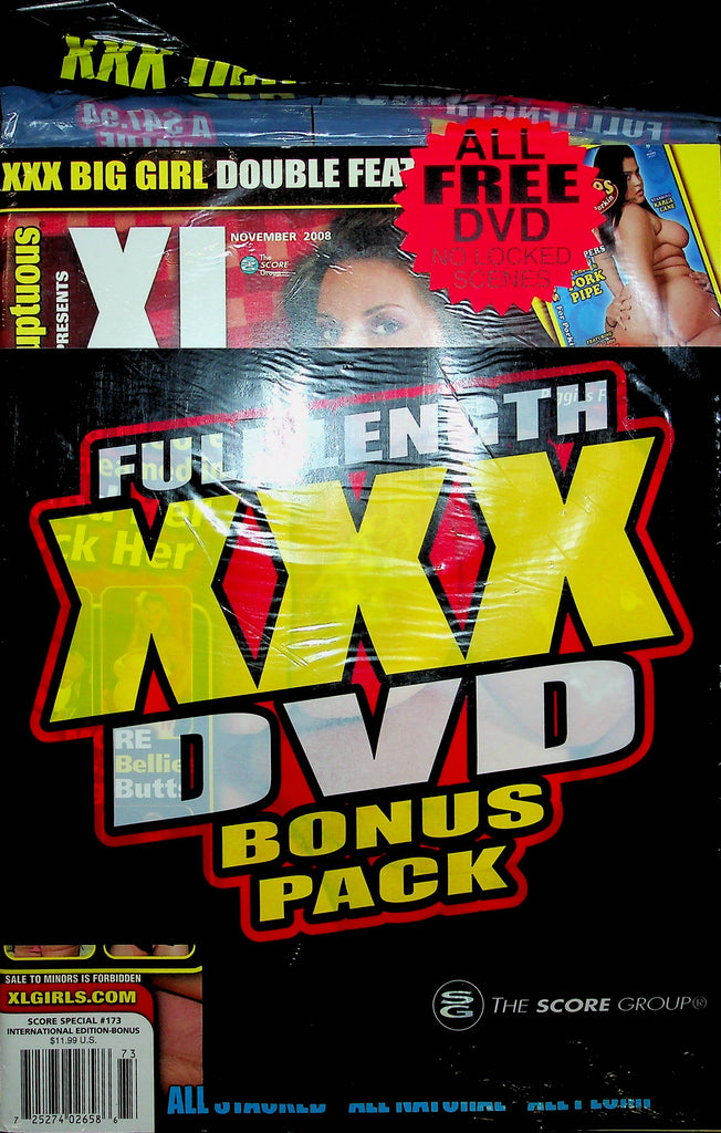 Voluptuous XL Girls Magazine Maria Moore & Alyssa Andrews November 2008 W/DVD 112322RP2