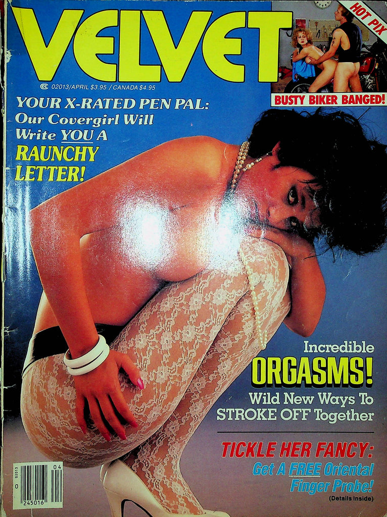 Velvet Magazine Becky & Kim April 1986 100522RP