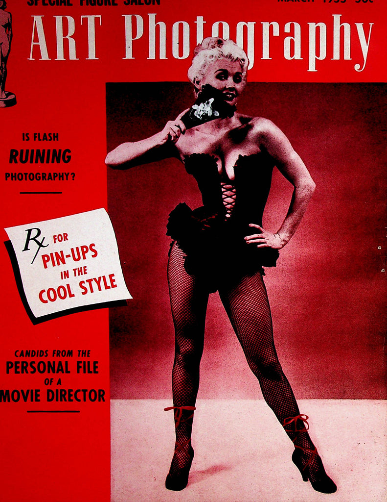 Art Photography Special Figure Salon Magazine   Marilyn Monroe March 1955     070222lm-p