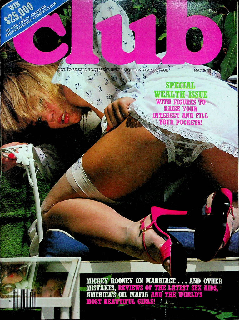 Club Magazine Special Wealth Issue & Mickey Rooney May 1979 050422RP