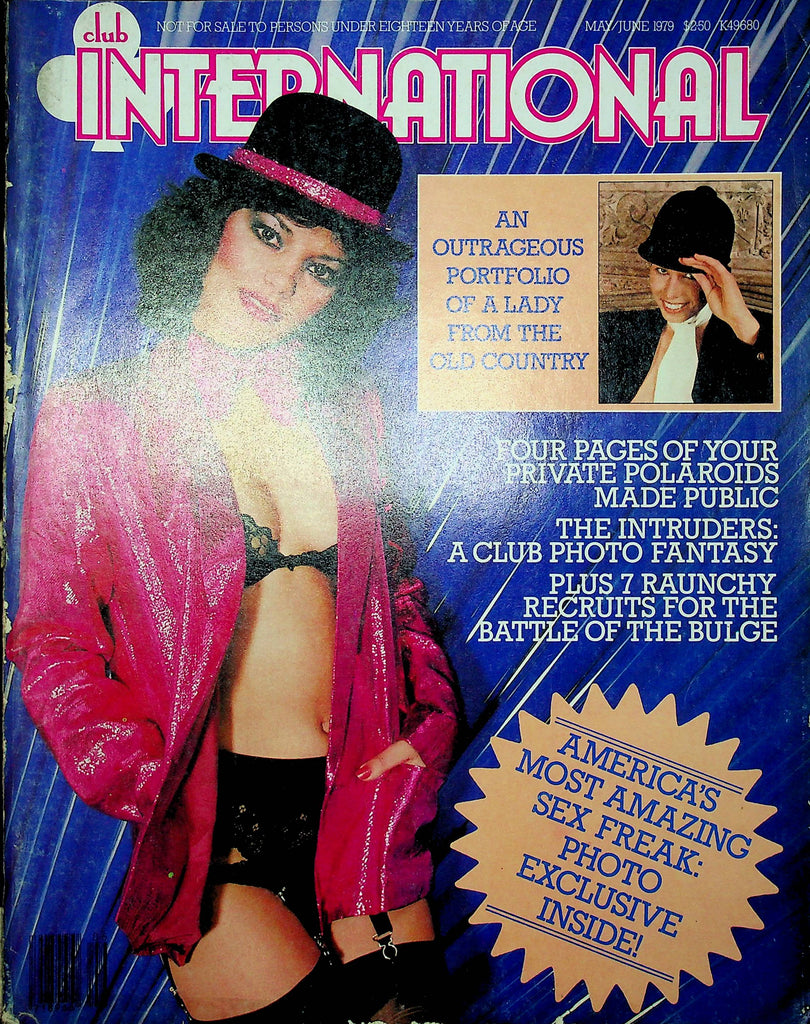 Club International Magazine The Ed Bartlett Story & Teresa & Alicia May/June 1979 120522RP