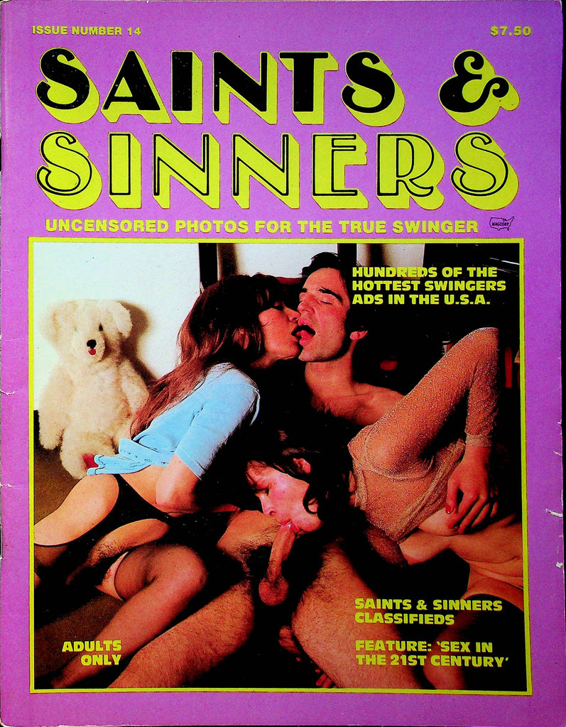 Swinger Magazine Saints & Sinners No.14 1980s 021323RP
