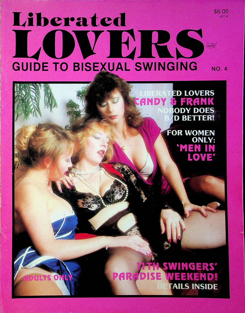 Swingers Magazine Liberated Lovers Guide To Bisexual Swinging No.4 021023RP