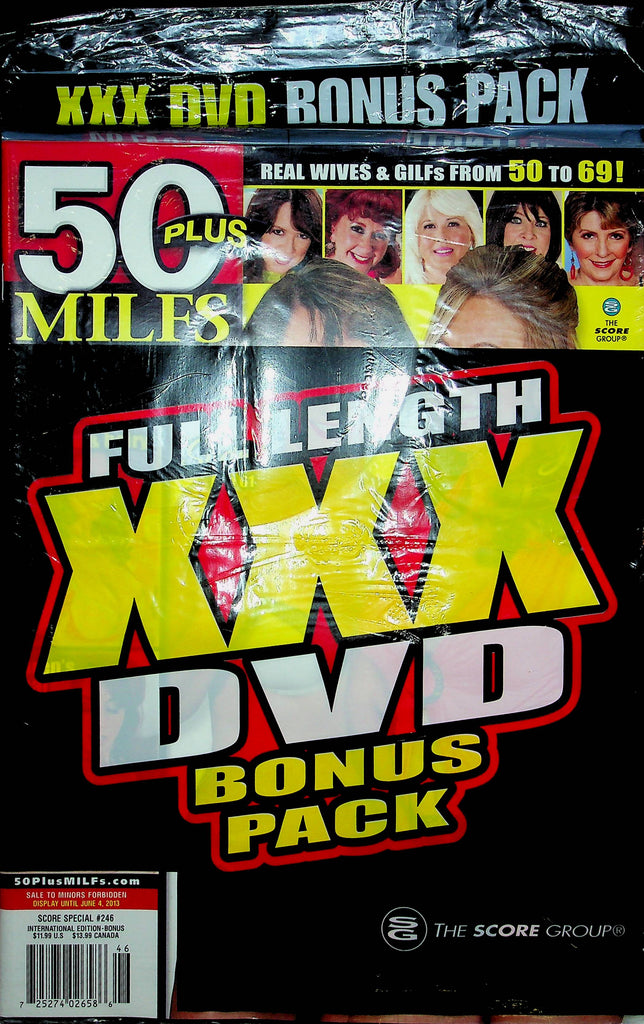 50 Plus Milfs Magazine Summer 2013 SEALED W/DVD 101222RP