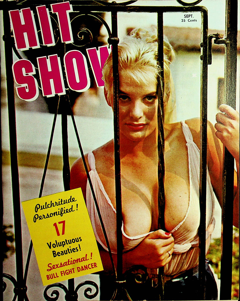 Hit Show Magazine  Covergirl June Wilkenson   September 1960   082421lm-dm