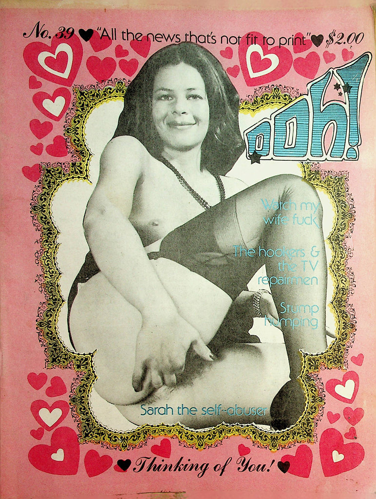 Ooh! Magazine  Watch My Wife Fuck  #39 1970's     061721lm-dm