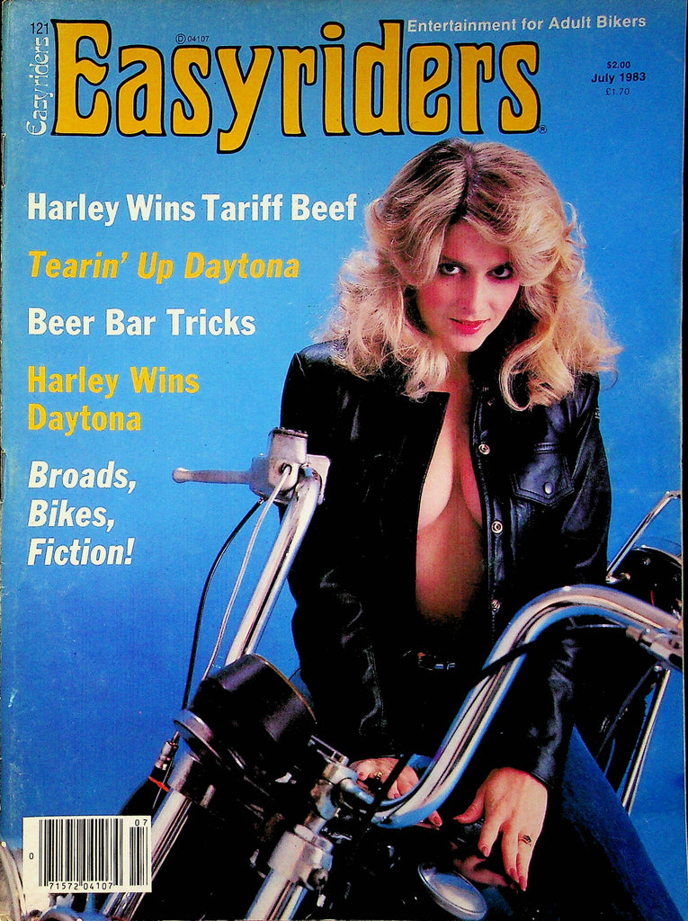 Easyriders Magazine Harley Wins Tariff Beef & Daytona Win July 1983 012823RP