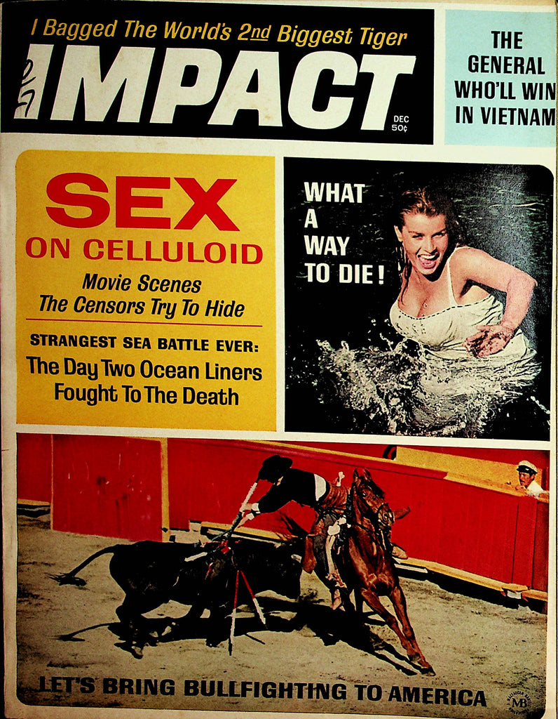 Impact Magazine  Actress Senta Berger / Bullfighting  December 1964  082421lm-dm
