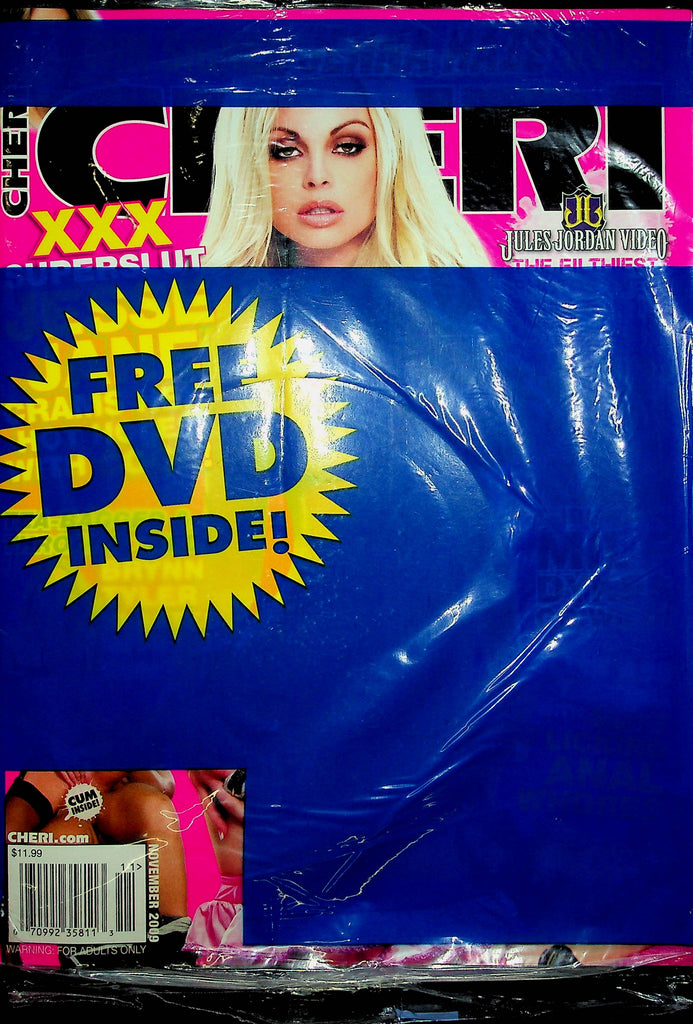 Cheri Magazine Jenna Haze Jules Jordan November 2009 W/DVD 110122RP2