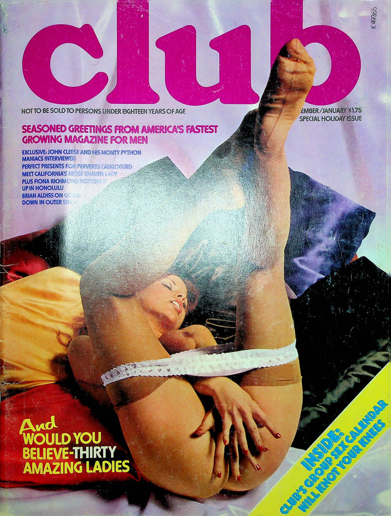 Club Magazine Christmas Issue Fiona & Toni Dec/Jan 1975 010523RP