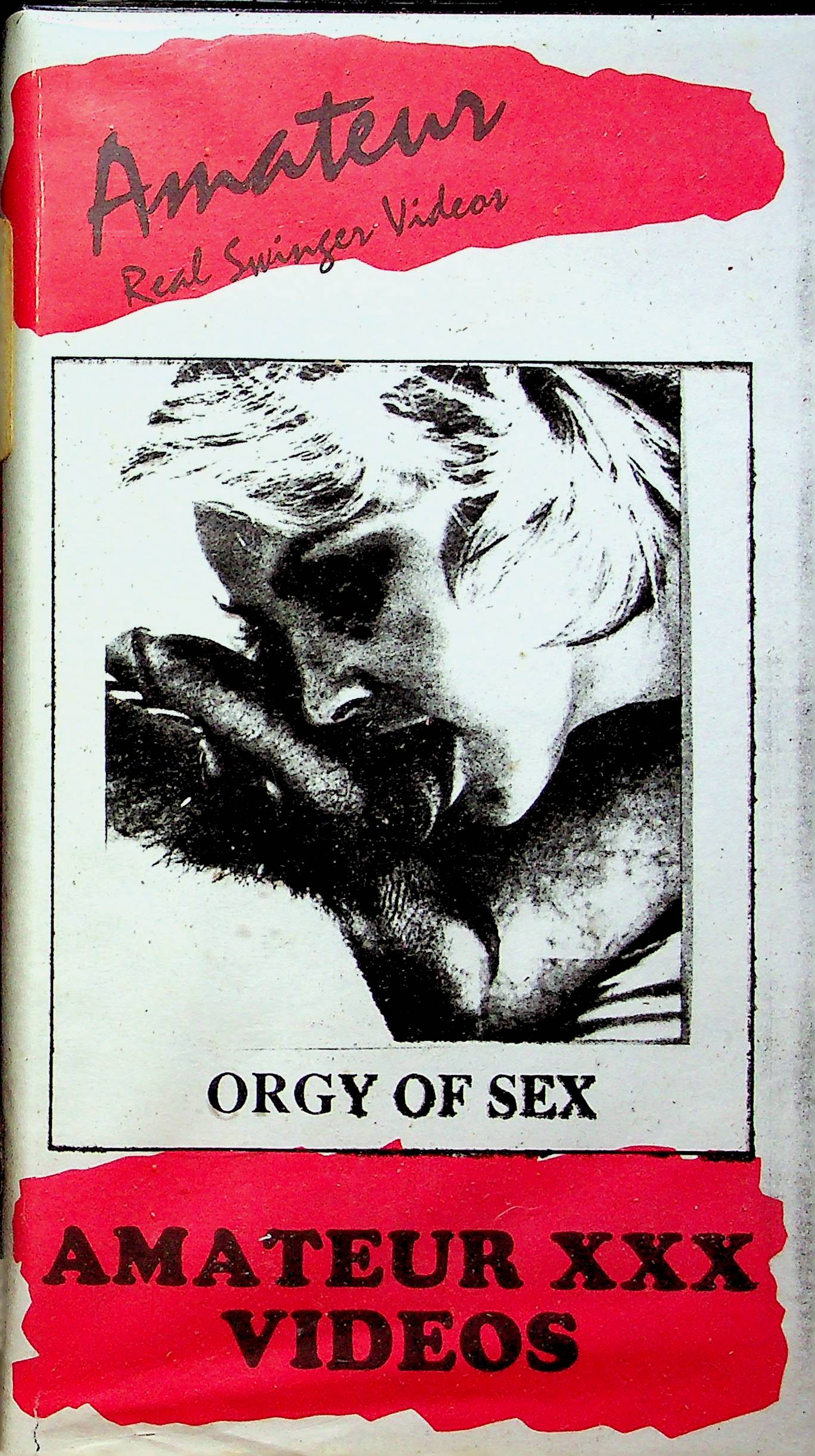 Adult VHS Movie Amateur Real Swinger Videos Orgy Of Sex Vol.303 AandB Vi image