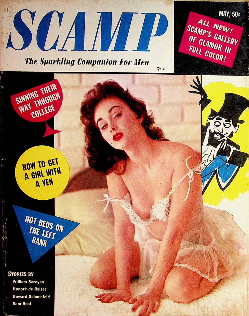 Scamp Vintage Magazine  Jayne Mansfield  #1  May 1957       062722lm-p