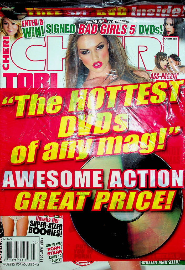 Cheri Magazine Tori Black February 2011 W/DVD 110122RP2