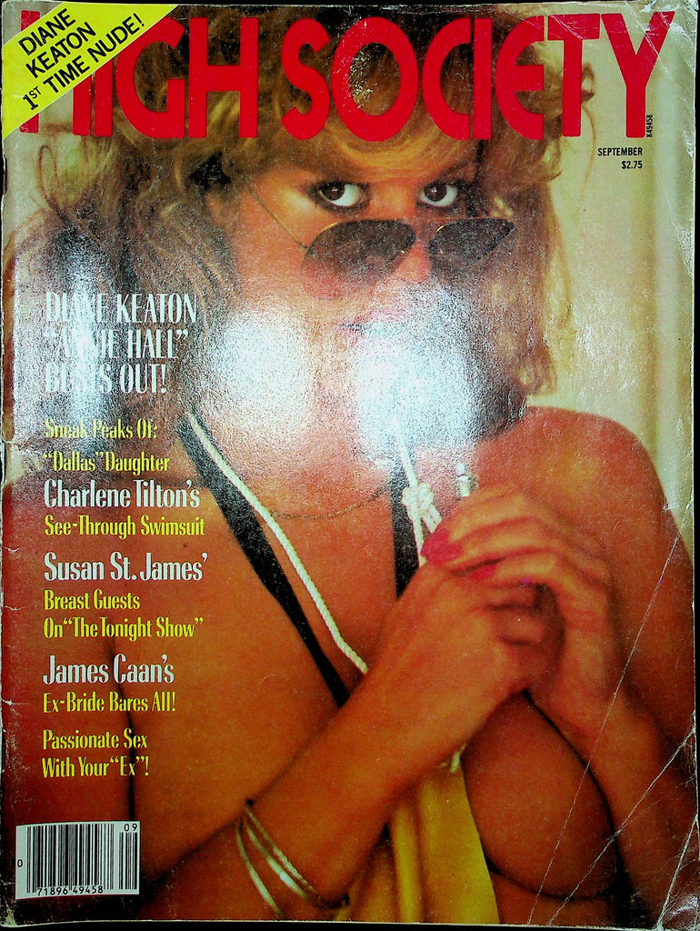 High Society Magazine Diane Keaton & Charlene Tilton September 1980 122722RP