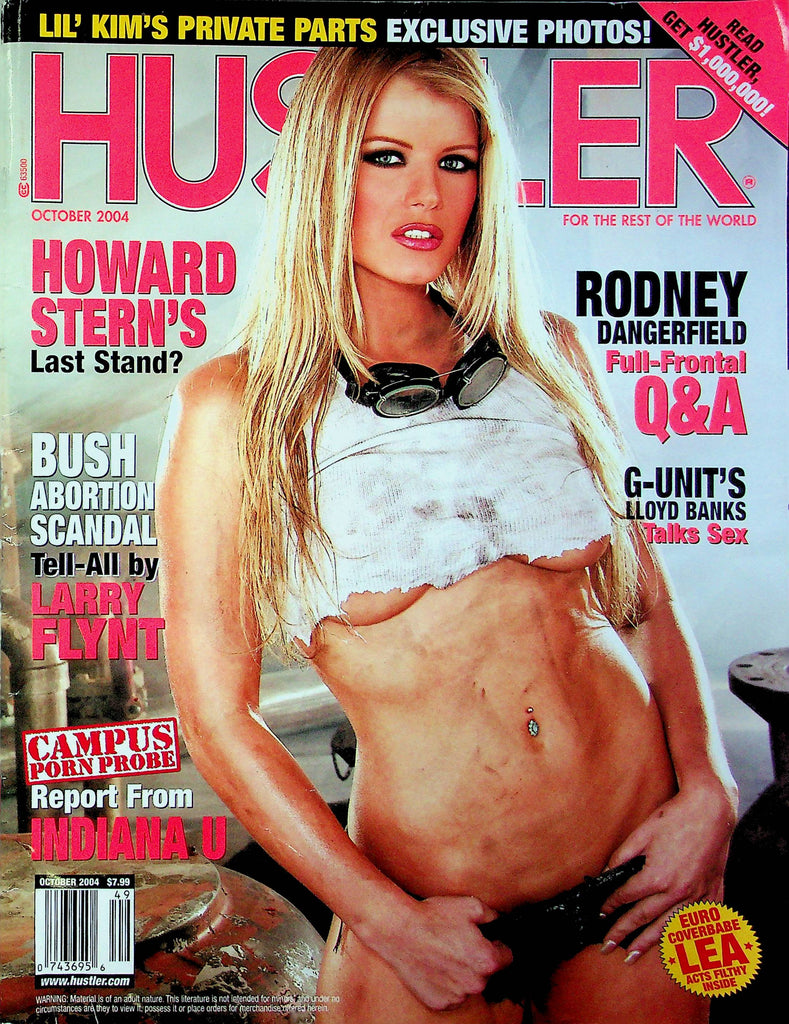 Hustler Magazine Ft. Rodney Dangerfield & Howard Stern October 2004 032823RP