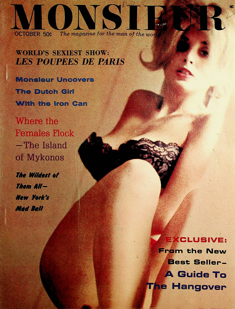 Monsieur Busty Magazine  Mademoiselle Of The Month Busty Pip October 1963    120721lm-dm